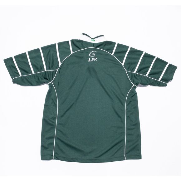 Live for Rugby Ireland Jersey Shirt Men's Medium Green Striped LFR Rugby - Picture 3 of 9
